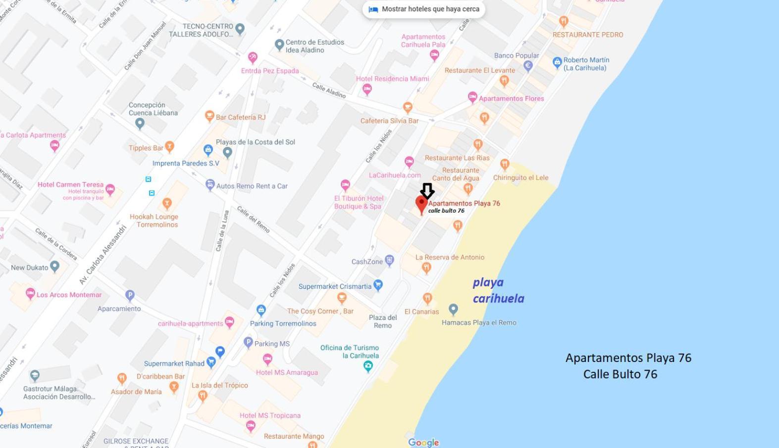 Sunsands Studio 1ºb Playa76 Carihuela 토레몰리노스 외부 사진